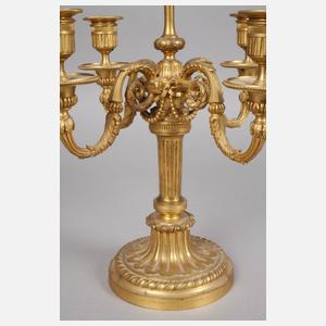 Vierflammiger Rokokoleuchter