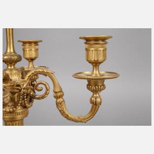 Vierflammiger Rokokoleuchter