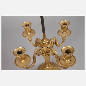 Vierflammiger Rokokoleuchter