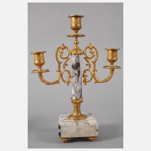 Paar dreiflammige Girandolen