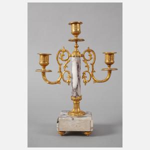 Paar dreiflammige Girandolen