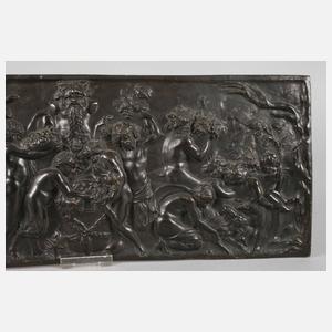 Claude Michelle Clodion, Bronzerelief Bacchanal