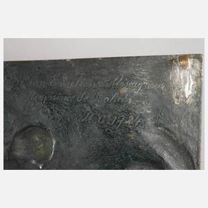 Claude Michelle Clodion, Bronzerelief Bacchanal