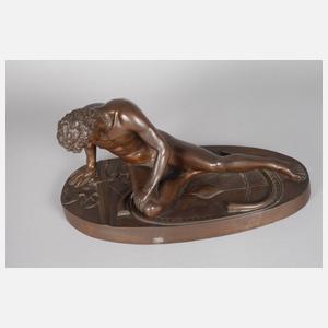 Antikisierende Bronze ”Sterbender Gallier”