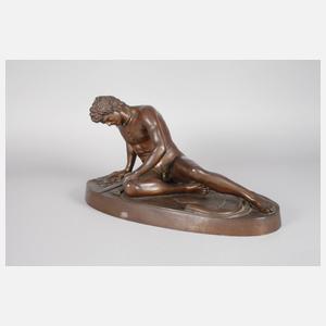 Antikisierende Bronze ”Sterbender Gallier”