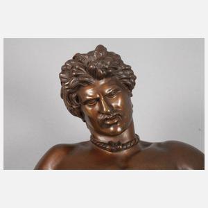 Antikisierende Bronze ”Sterbender Gallier”