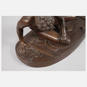 Antikisierende Bronze ”Sterbender Gallier”