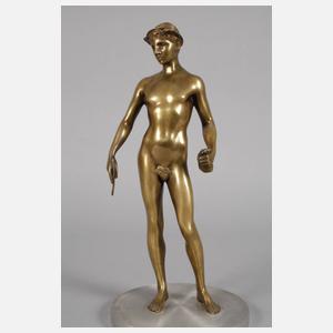 Mercurius als stehender Akt