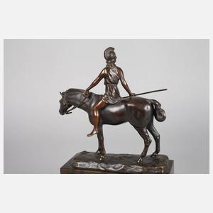 Hans Keck, Amazone zu Pferde