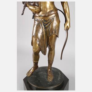 Prof. Gerhard Adolf Janensch, Salonfigur Diana mit Rehkitz