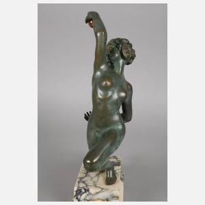 Affortunato Gory, Kniende Kugelspielerin als Akt