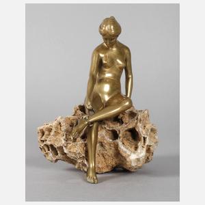 Ernst Seger, Sandalenbinderin als Akt