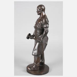 Friedrich Bagdons, Schmied