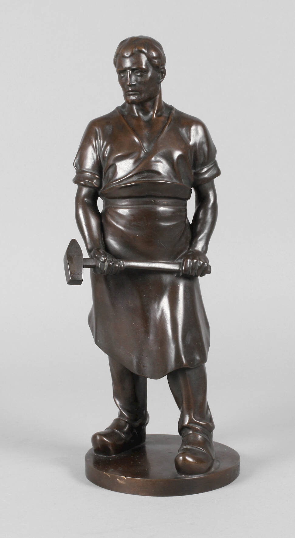 Friedrich Bagdons, Schmied