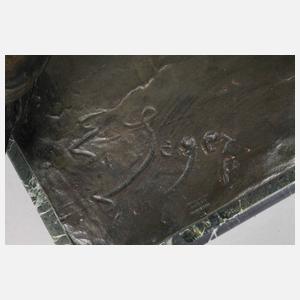 Ernst Seger, Arbeiter mit Rad