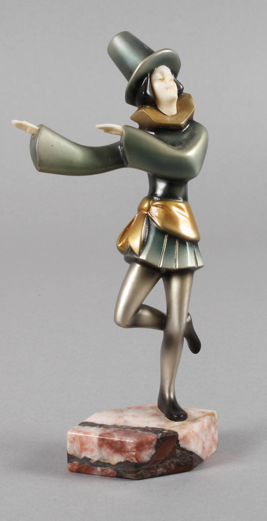 Roland Paris Chryselephantin Galan