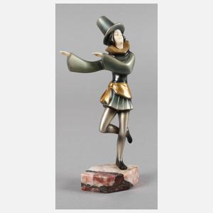 Roland Paris Chryselephantin Galan