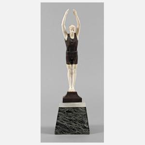 Chryselephantin Schwimmer