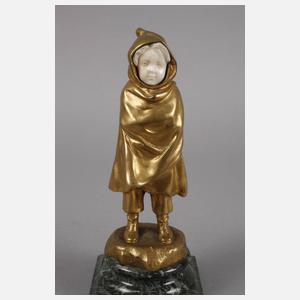 Antoine Bofill, Chryselephantin frierendes Kind