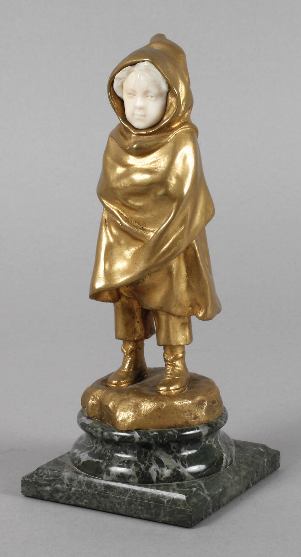 Antoine Bofill, Chryselephantin frierendes Kind