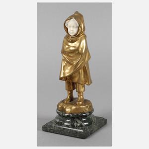 Antoine Bofill, Chryselephantin frierendes Kind