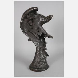 Monogrammist WG, monumentale Bronze Seeadler