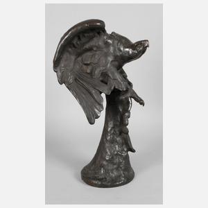 Monogrammist WG, monumentale Bronze Seeadler