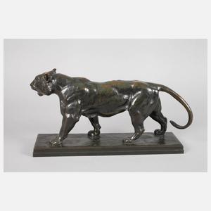Antoine-Louis Barye, schreitender Tiger