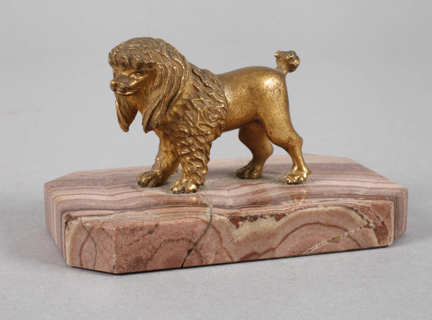 Kleinbronze Pudel Karlsbad