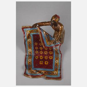 Wiener Bronze Teppichhändler