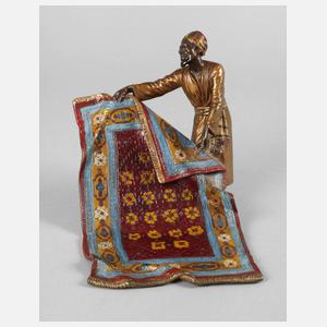 Wiener Bronze Teppichhändler