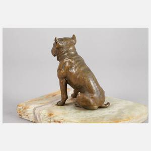 Wiener Bronze Bulldogge
