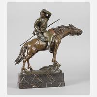Wiener Bronze, kaukasischer Kosake111