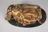 Wiener Bronze, liegende Dame
