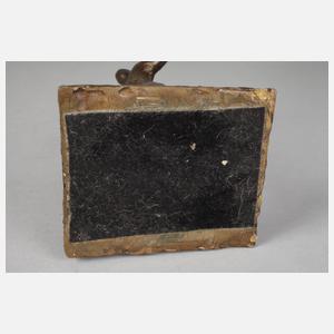 Oskar Höfinger attr., moderne Bronzegruppe