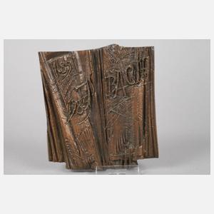 Bernd Göbel, Gedenkplakette Bach