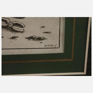 Wenzel Hollar, Schmiede mit Haupt der Medusa