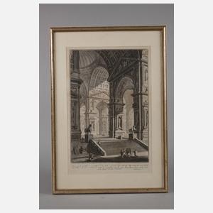 Giovanni Battista Piranesi, "Galleria grande..."