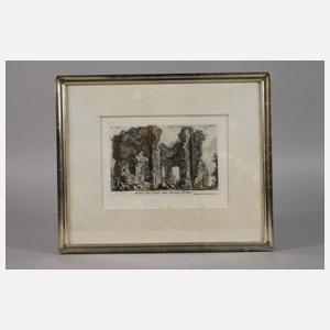 Giovanni B. Piranesi, Tempel der Speranza Vecchia