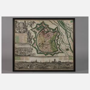 Matthäus Seutter III., Plan von München