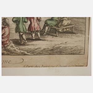 Paar Guckkastenblätter