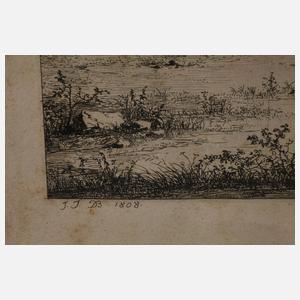 Jean-Jacques de Boissieu, "Der Hufschmied"