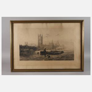 Alfred L. Brunet-Debaines, Blick auf Westminster