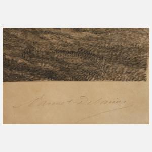 Alfred L. Brunet-Debaines, Blick auf Westminster