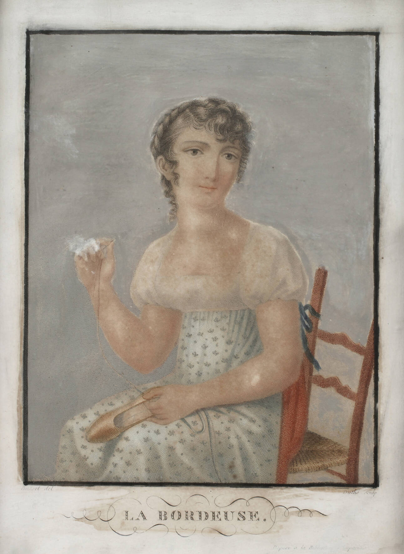 J. Duthé, "La Bordeuse"