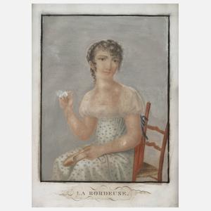 J. Duthé, "La Bordeuse"