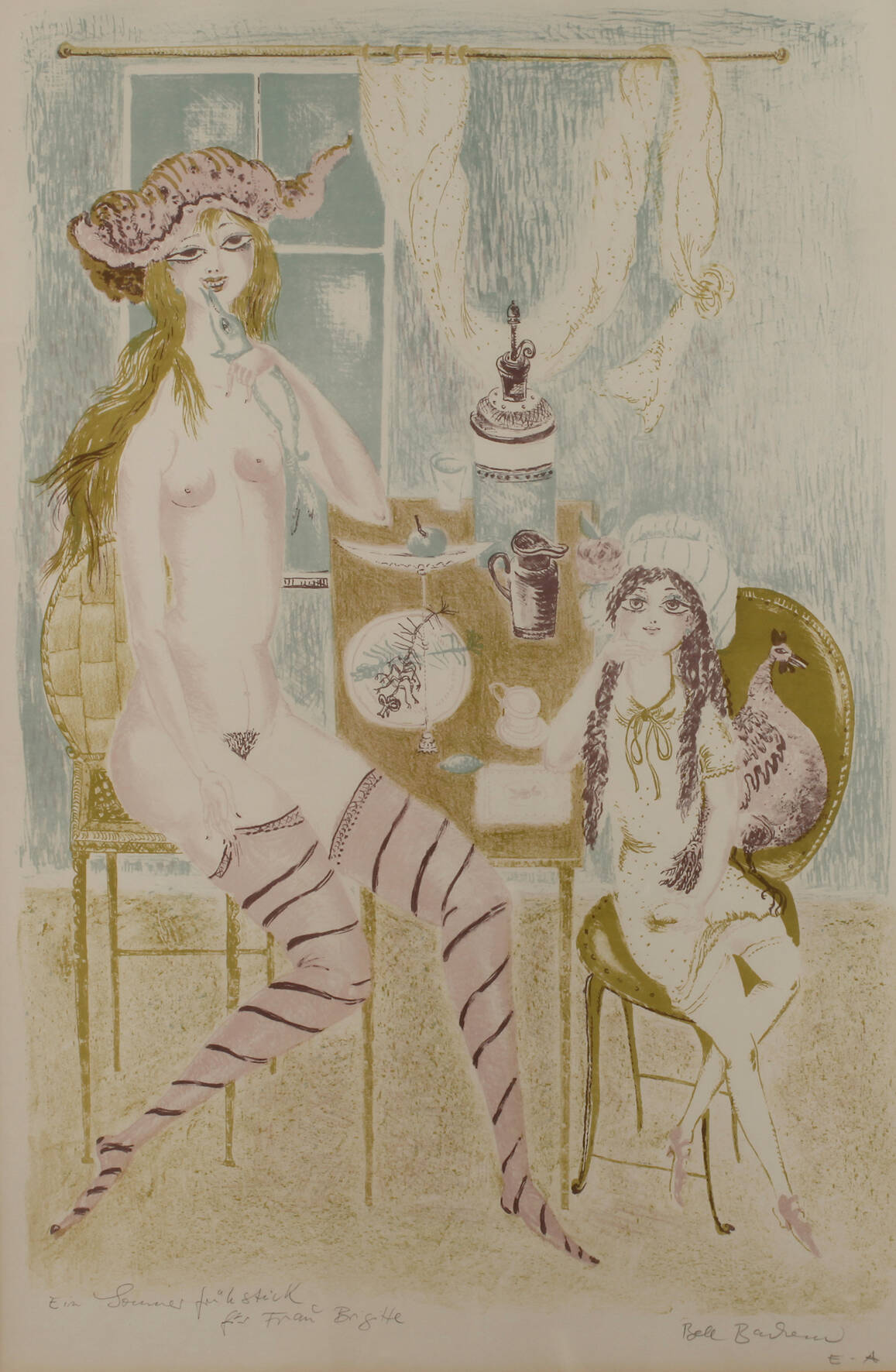 Bele Bachem, "Ein Sommerfrühstück"