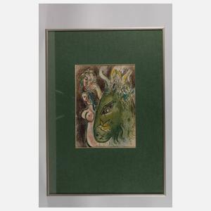 Marc Chagall, "Paradies mit grünem Esel"