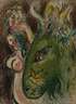 Marc Chagall, "Paradies mit grünem Esel"