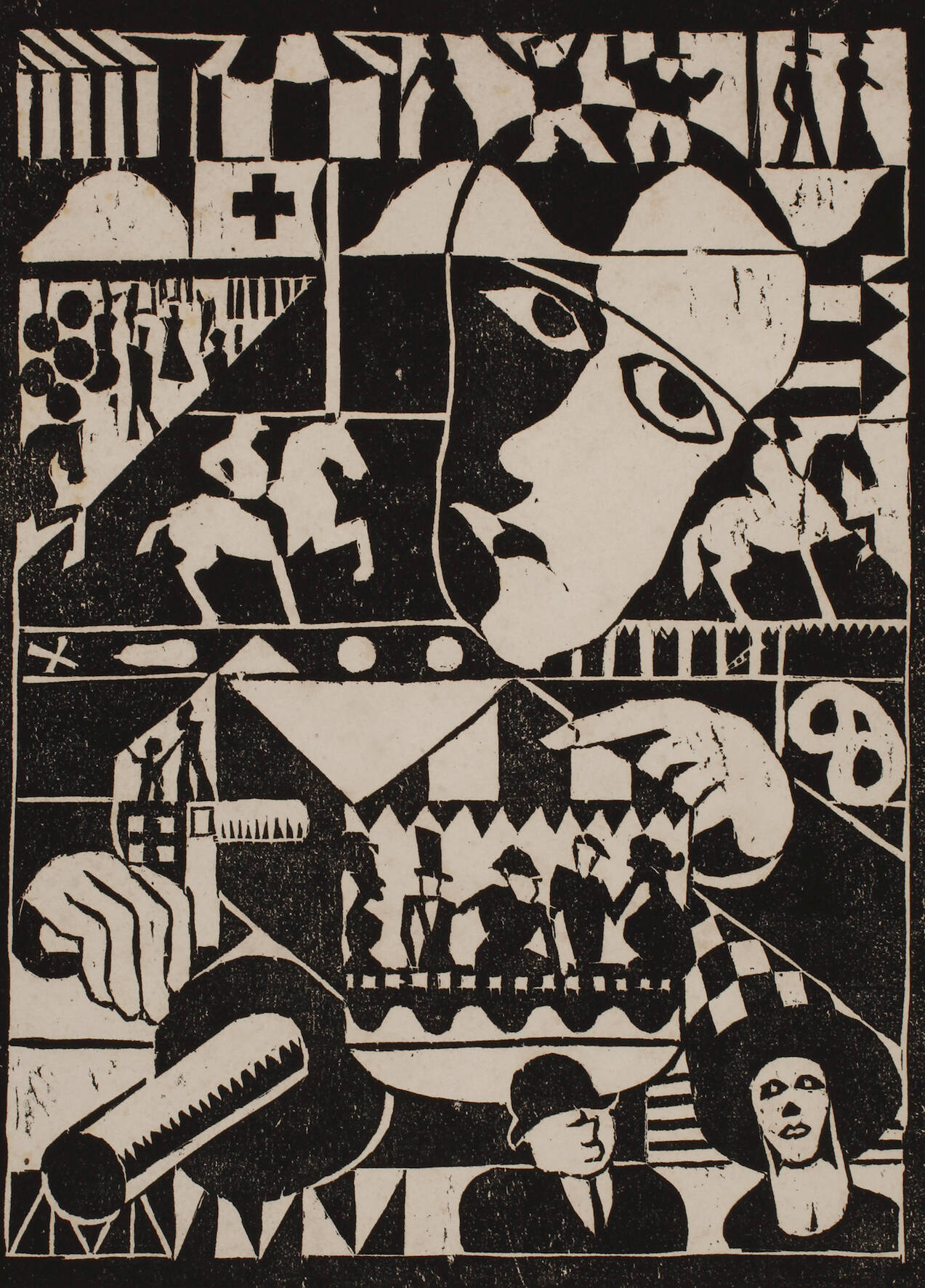 Erich Dieckmann, "Jahrmarkt"